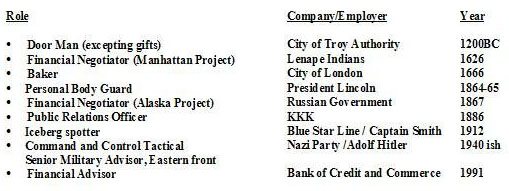 Time Travel Resume
