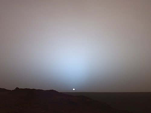 Martian Sunset