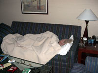 Jan sleeping