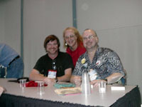 Steele, Karen, Sawyer - My 2 favorite male SF authors :)
