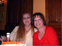 Karen and Pat at Monks